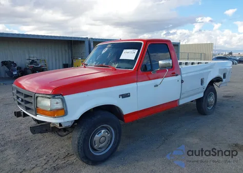 1996 Ford F250 из США, поврежденный, VIN 2FTHF25H5TCA64298